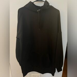 Boohoo, hoodie dress, size 6